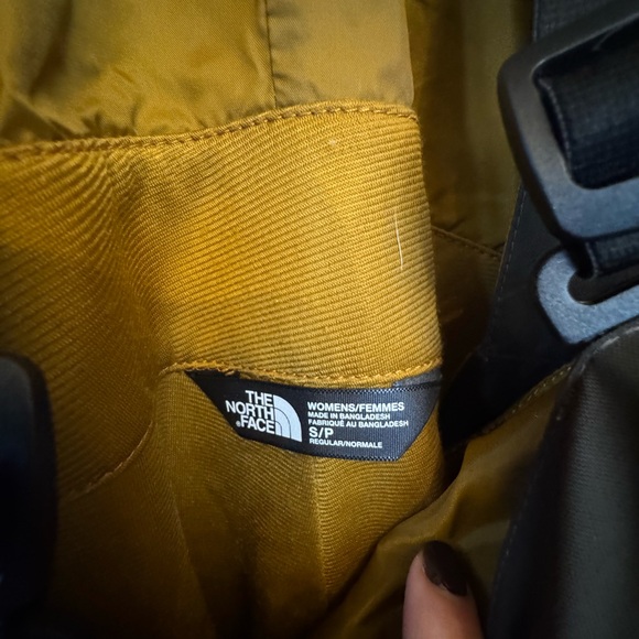 The North Face Olive Green Snowpant Overalls - Picture 2 of 3